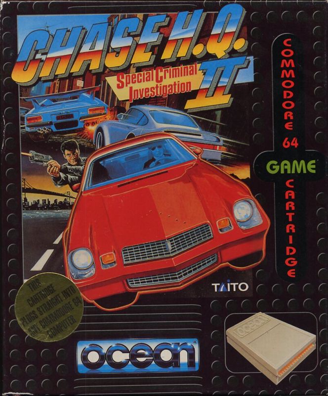 Special Criminal Investigation box art for Sega Master System